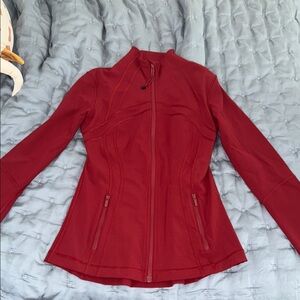Lululemon Athletica Red Ski Jacket with Fitted Silhouette